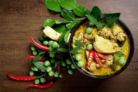 Thai food dishes